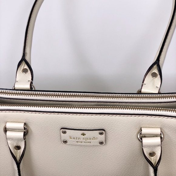 [Kate Spade] Martine Wellesley Cream Leather Bag - Picture 5 of 8